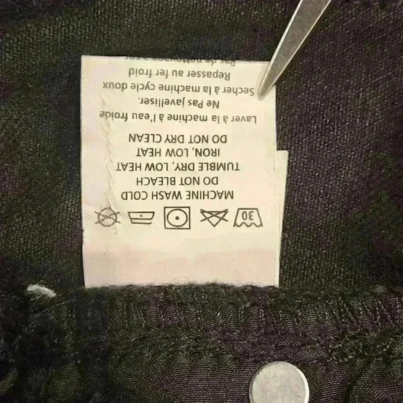 Glamorous Tall High-Rise Mom Jean With Eyelet Detail Black Women's Jeans $75 - Picture 10 of 11